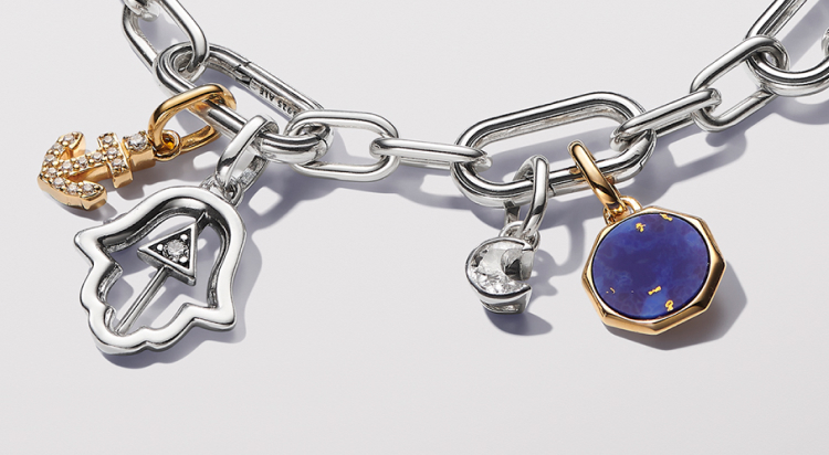 Discover meaningful charms by Pandora