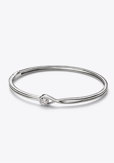 Pandora Infinite Lab-grown Diamond Bangle 0.50 carat tw 14k White Gold