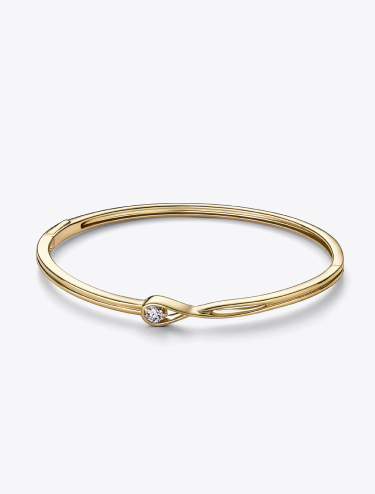 Pandora Infinite Lab-grown Diamond Bangle 0.25 carat tw 14k Gold