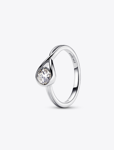 Pandora Infinite Lab-grown Diamond Ring 0.50 carat tw 14k White Gold