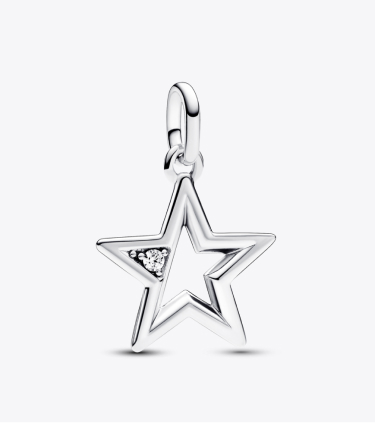 Pandora ME Sparkling Star Medallion Charm