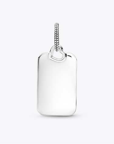 Engravable Rectangle Tag Pendant