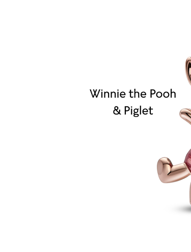 Disney Winnie the Pooh Piglet Dangle Charm