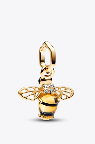 Sparkling Bee Dangle Charm