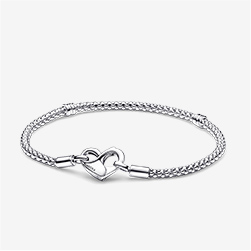 Pandora Moments Studded Chain Bracelet