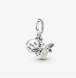 Glow-in-the-dark Firefly Dangle Charm