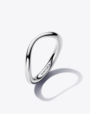 Organically Shaped Band Ring