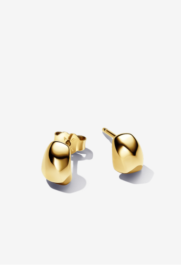 Organically Shaped Stud Earrings