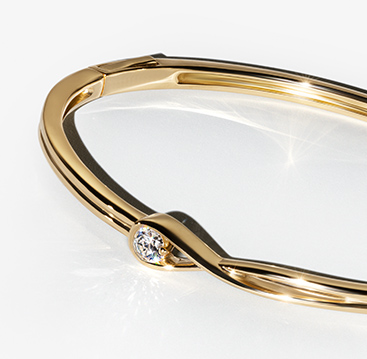 Pandora Infinite Lab-grown Diamond Bangle 0.25 ct tw 14k Gold