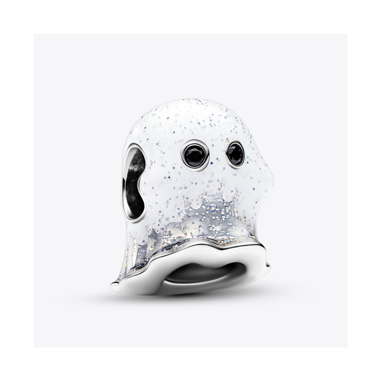 Glow-in-the-dark Boo Ghost Charm