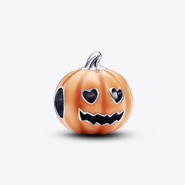 Glow-in-the-dark Spooky Pumpkin Charm