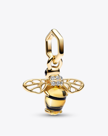 Sparkling Bee Dangle Charm