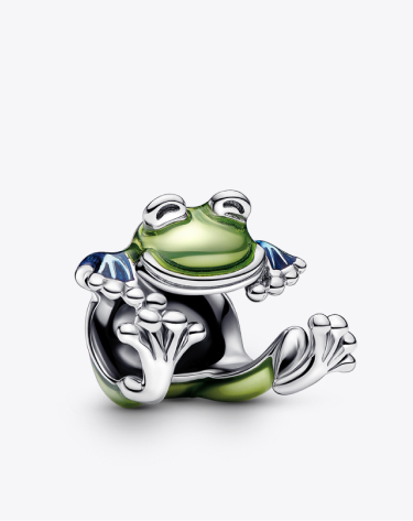 Climbing Frog Charm