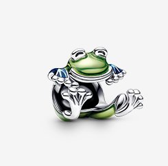 Climbing Frog Charm