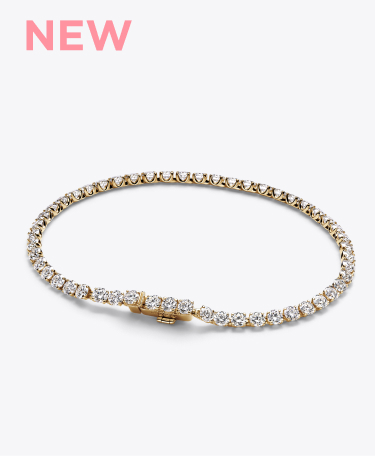 Pandora Era 14k Gold Lab-grown Diamond Tennis Bracelet  