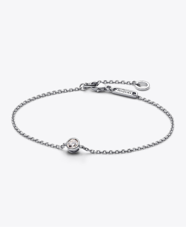 Pandora Era Lab-grown Diamond Bezel Chain Bracelet