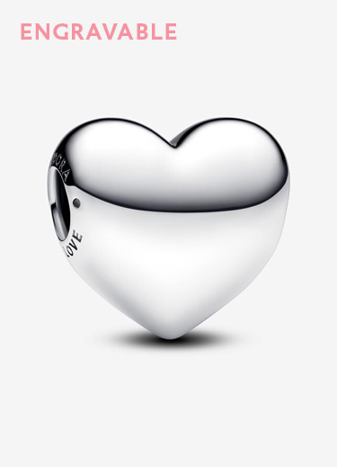 Be Love Engravable Large Heart Charm