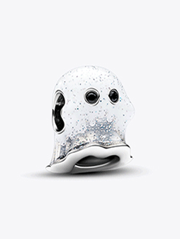 Glow-in-the-dark Boo Ghost Charm