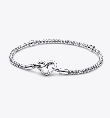 Pandora Moments Studded Chain Bracelet