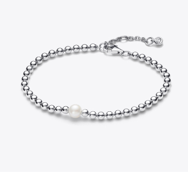 Treated Freshwater Cultured Pearl & Beads Bracelet