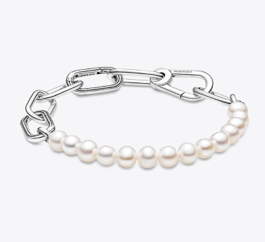 Pandora ME Treated Freshwater Cultured Pearl Bracelet