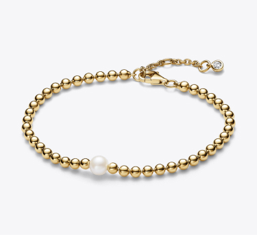 Treated Freshwater Cultured Pearl & Beads Bracelet