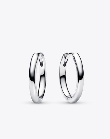 Pandora Moments 18 mm Charm Hoop Earrings