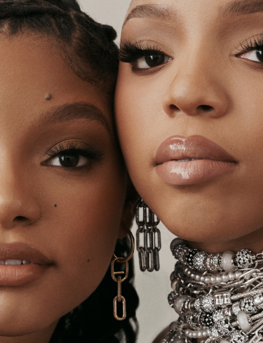 Chloe and Halle Bailey for Pandora