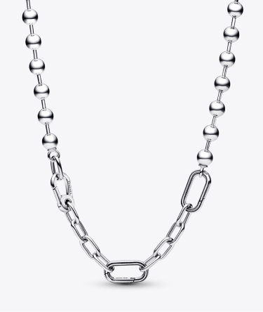 Pandora ME Metal Bead & Link Chain Necklace