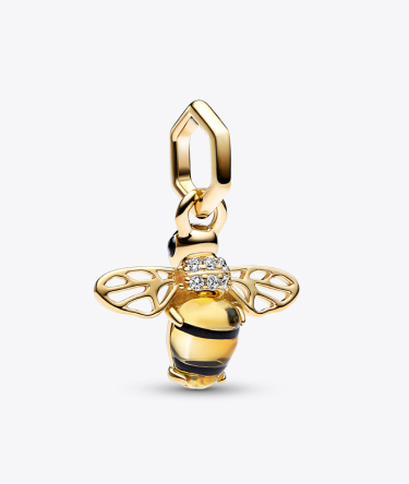 Sparkling Bee Dangle Charm