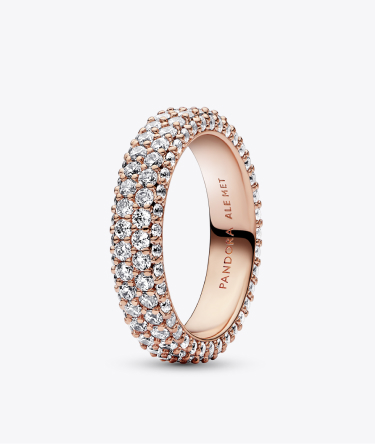 Pandora Timeless Pavé Double-row Ring