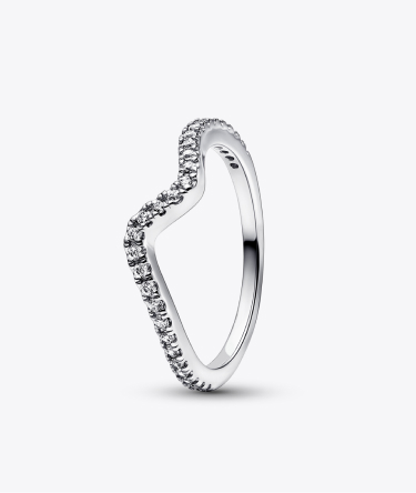 Sparkling Wave Ring