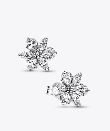 Sparkling Herbarium Cluster Stud Earrings