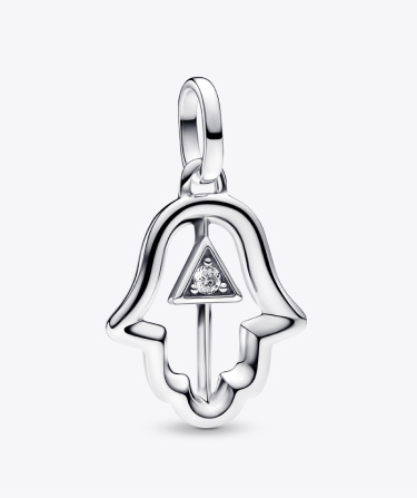 Hamsa Hand Medallion Charm