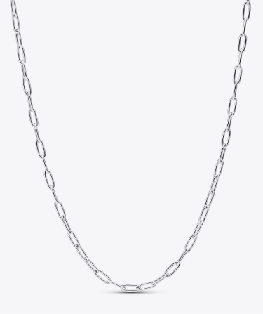 Elongated Link Chain Necklace