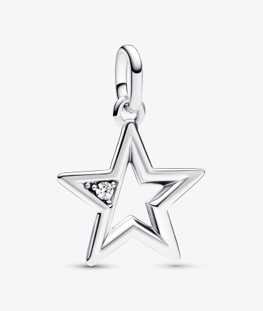 Pandora ME Sparkling Star Medallion Charm