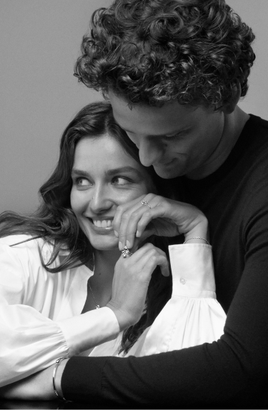 Andreea Diaconu and Simon Nessman for Pandora Lab-Grown Diamonds