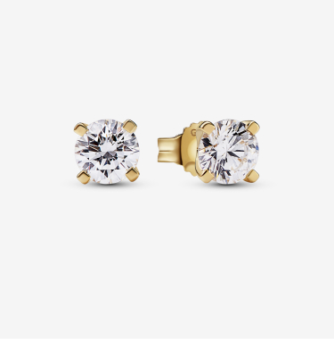 Pandora Era 14k Gold Lab-grown Diamond Earrings