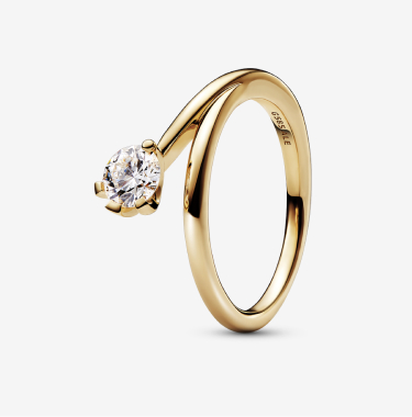 Pandora Nova Lab-grown Diamond Ring 1.00 carat tw 14k Gold