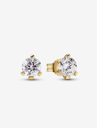 Pandora Era 14k Gold Lab-grown Diamond Earrings