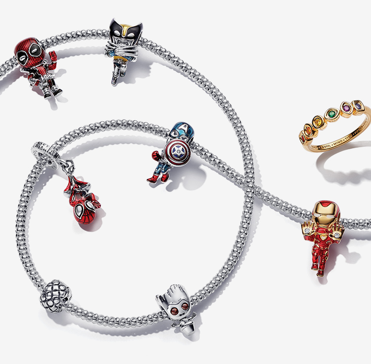 Marvel charms