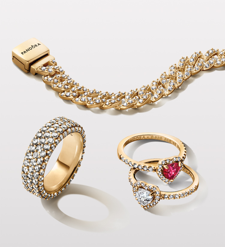 Pandora 14k gold-plated jewelry