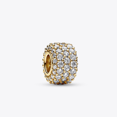 Sparkling Pavé Triple-row Charm