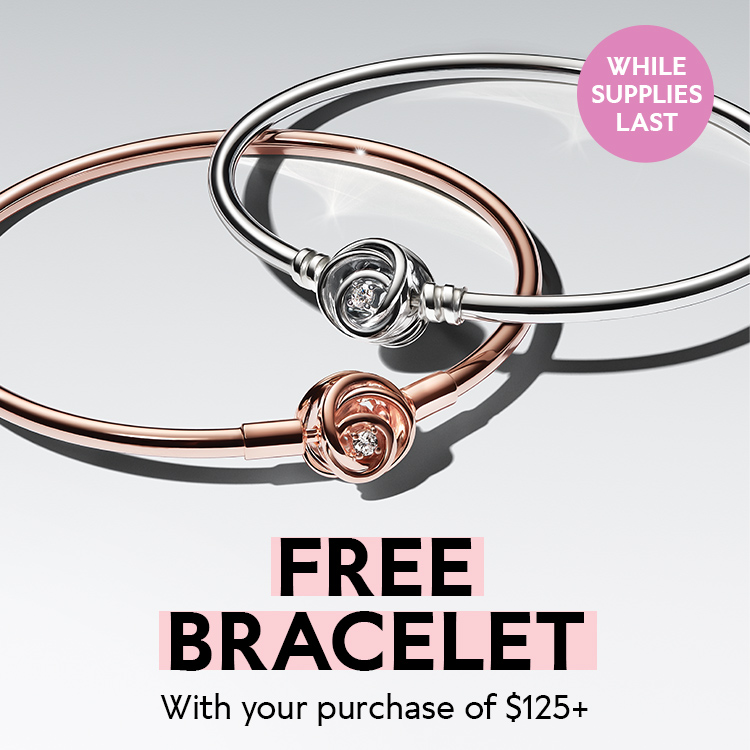 Free bracelet with purchase of $125+