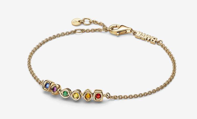 Marvel The Avengers Infinity Stones Chain Bracelet