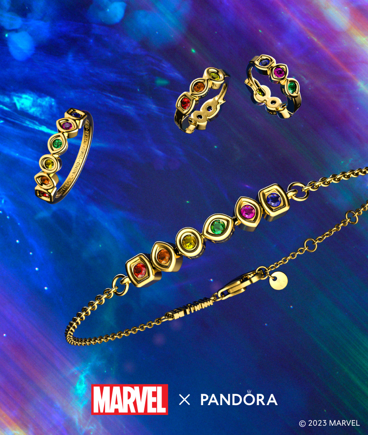 Marvel x Pandora Infinity Stones bracelet