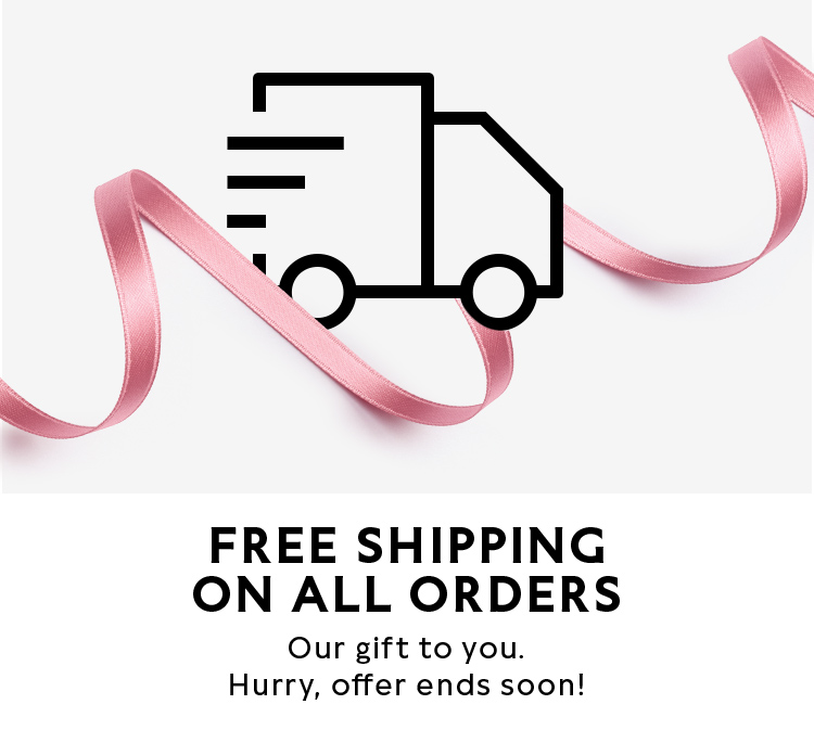 Free shippings on all orders