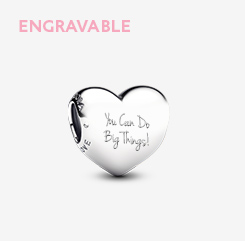 Be Love Engravable Heart Charm