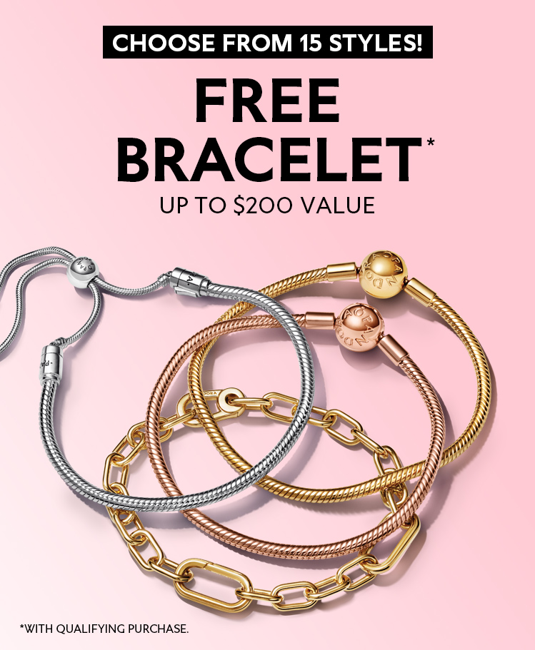 Receive a free bracelet