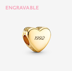 Engravable Heart Charm